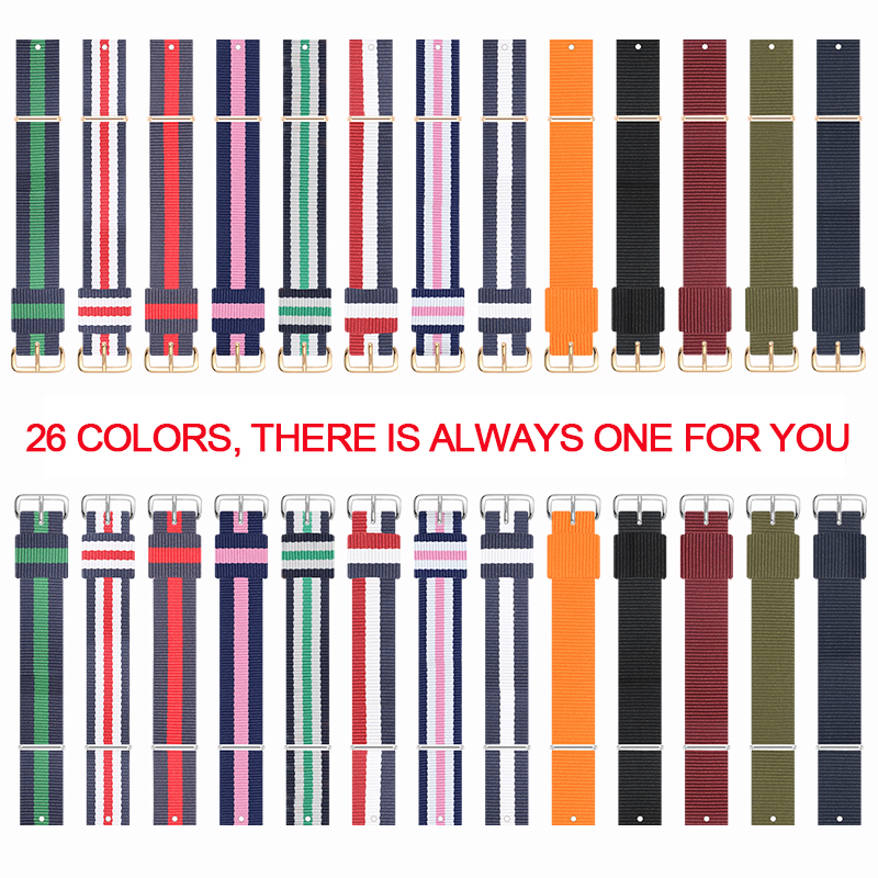 Daniel Wellington Watches & Jewelry Online Store - Watch Strap for dw Nylon Strap