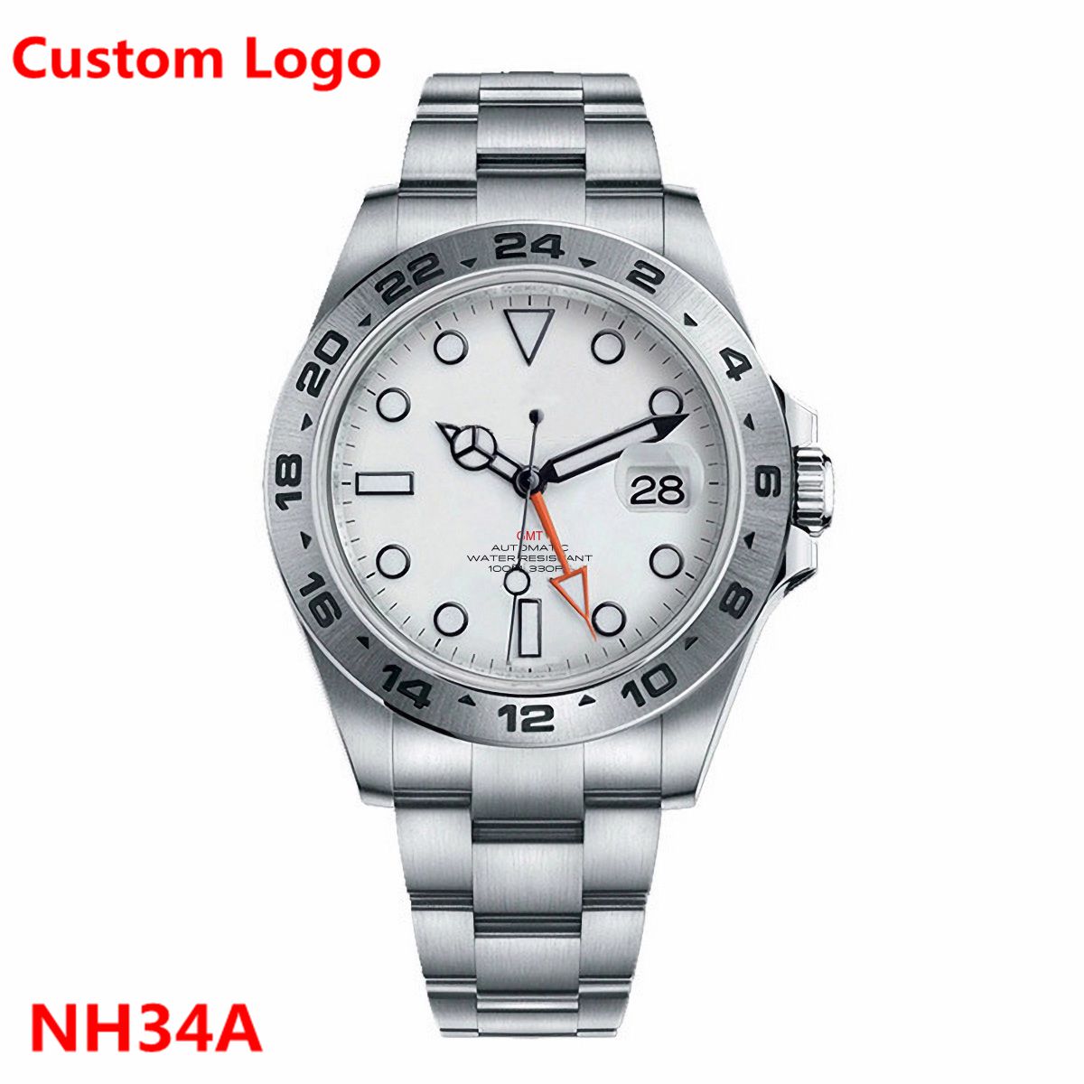 Jewellery Watch - Custom Luxury 39mm NH34 Automatic Mechanical