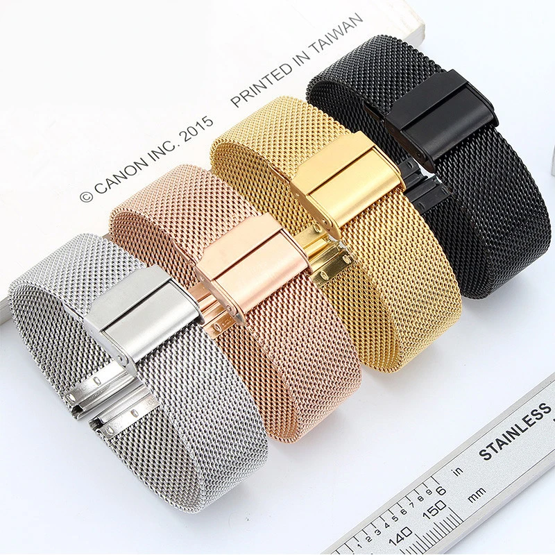 Daniel Wellington Watches & Jewelry Online Store - Watch Strap Metal Magnetic Mesh Steel