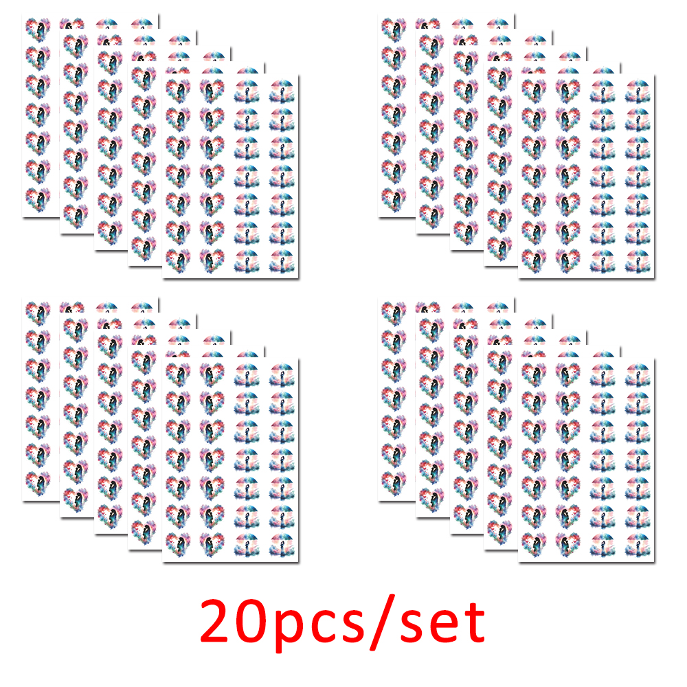 20pcs/set Heart Mother's Day P - Jewelry & Watches Ltd recensione e prezzo