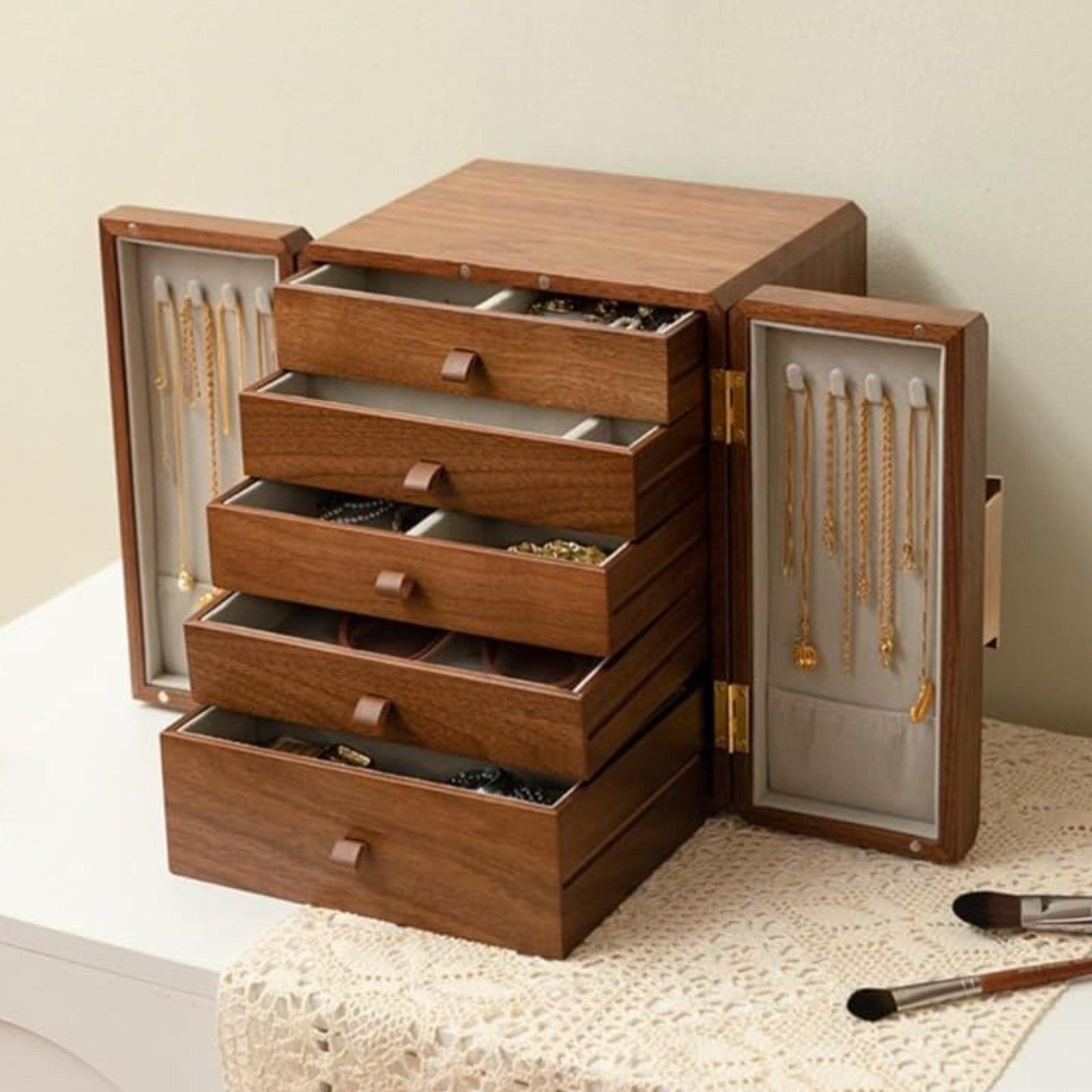 Wooden Jewelry Box New Chinese - Jewelry & Watches Ltd recensione e prezzo