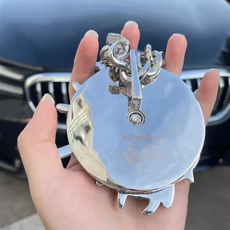 Custom White Gold Plating Ster - Hip Hop Chain Necklace recensione e prezzo