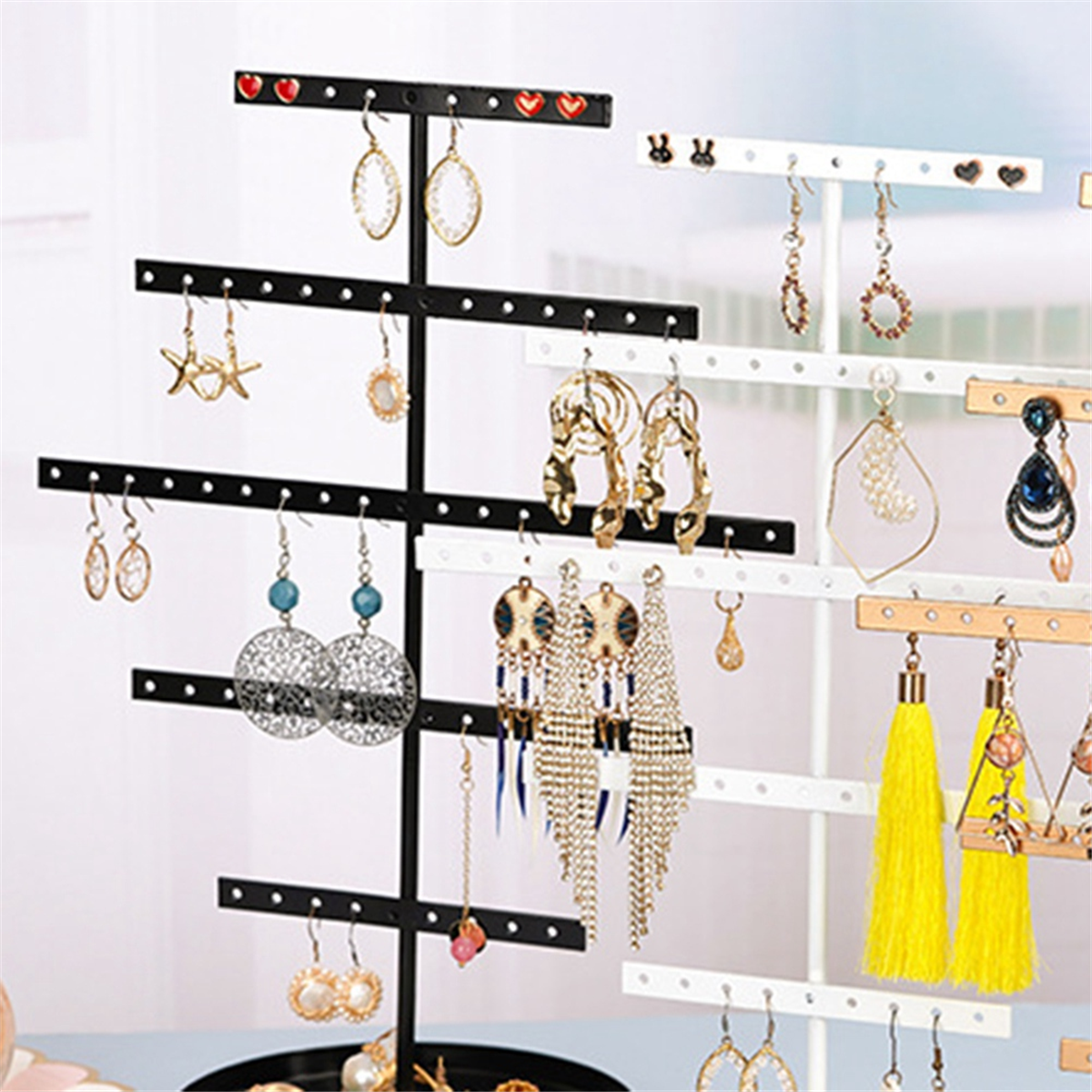 ABQR Black 3-Layer Simple Earr - Jewelry & Watches Ltd recensione e prezzo
