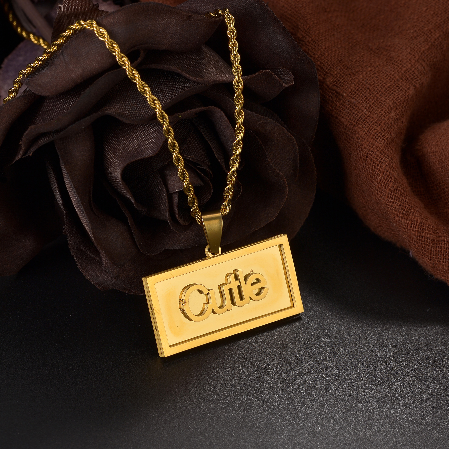 Custom Name Hip Hop Necklace f - Hip Hop Chain Necklace recensione e prezzo