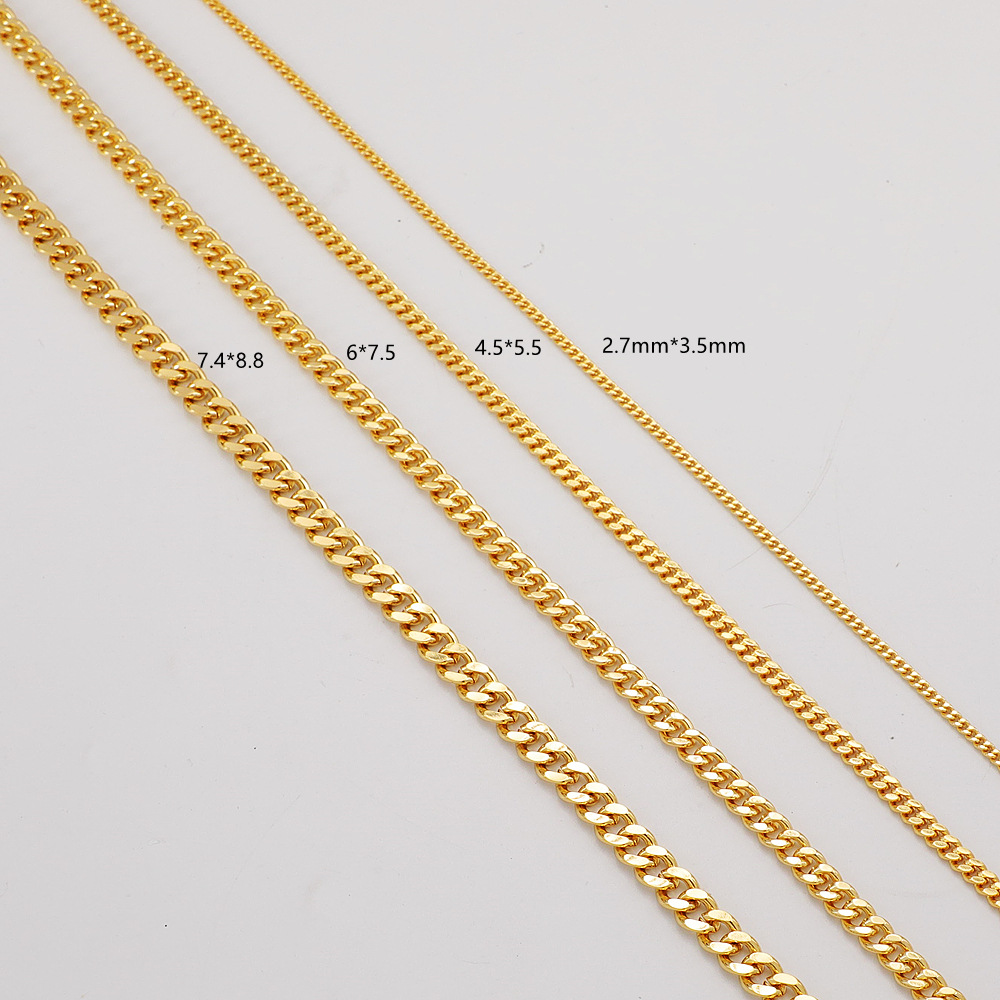 WT-BC202 European Hip-hop 18K  - Hip Hop Chain Necklace recensione e prezzo