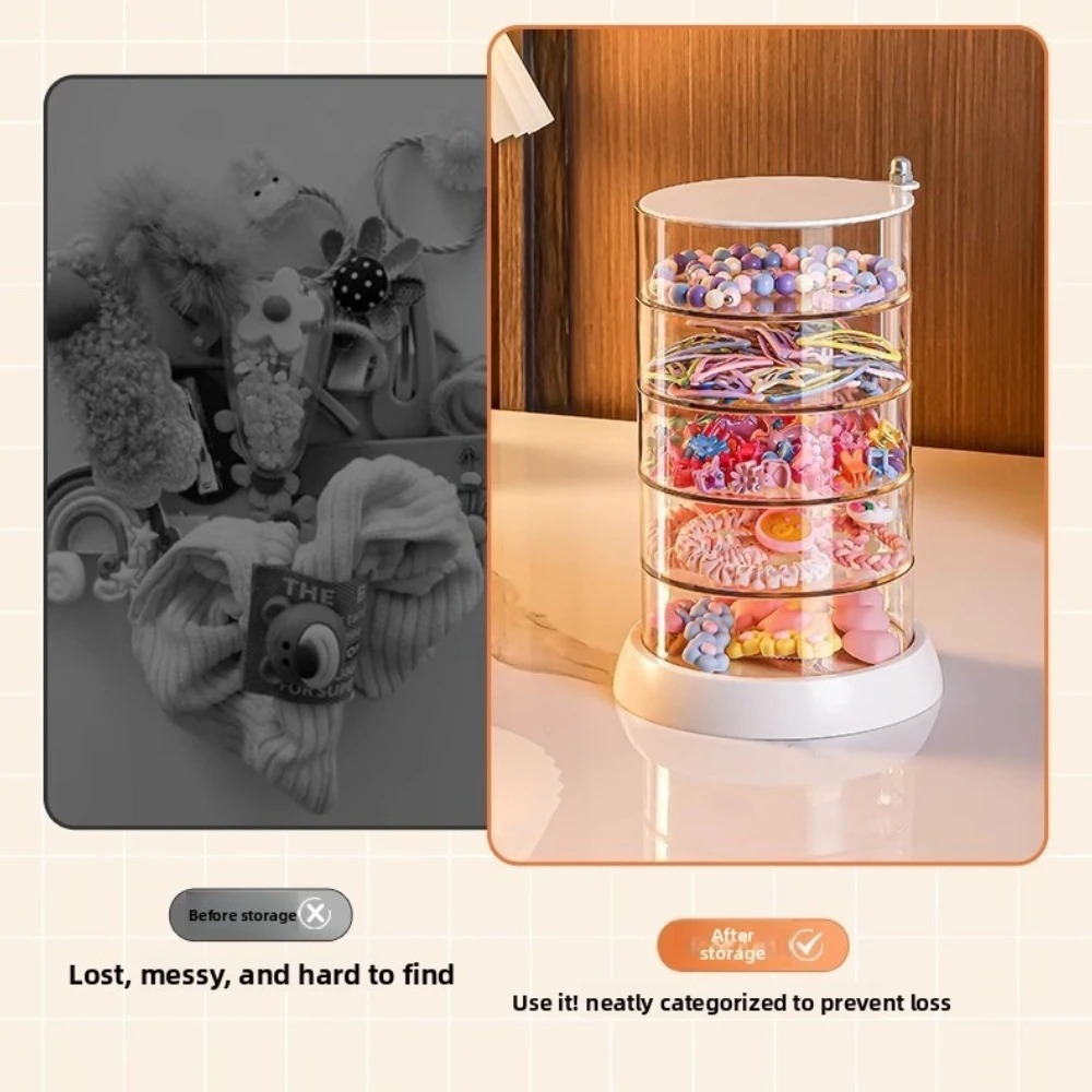 360 Rotating Clear Hair Access - Jewelry & Watches Ltd recensione e prezzo