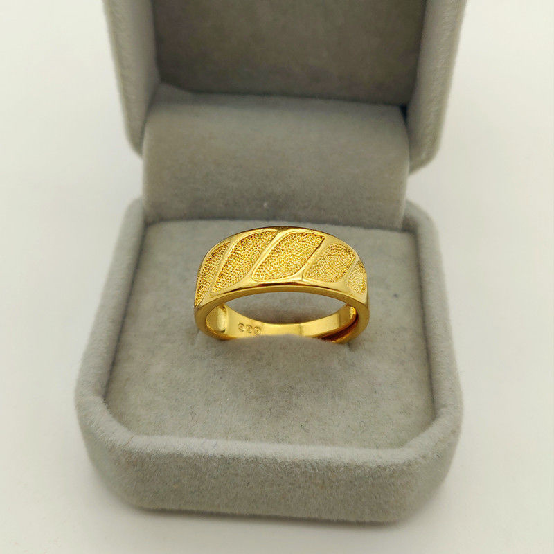 Classic Pure Plated Real 18k Y - Gold Plated Ring recensione e prezzo