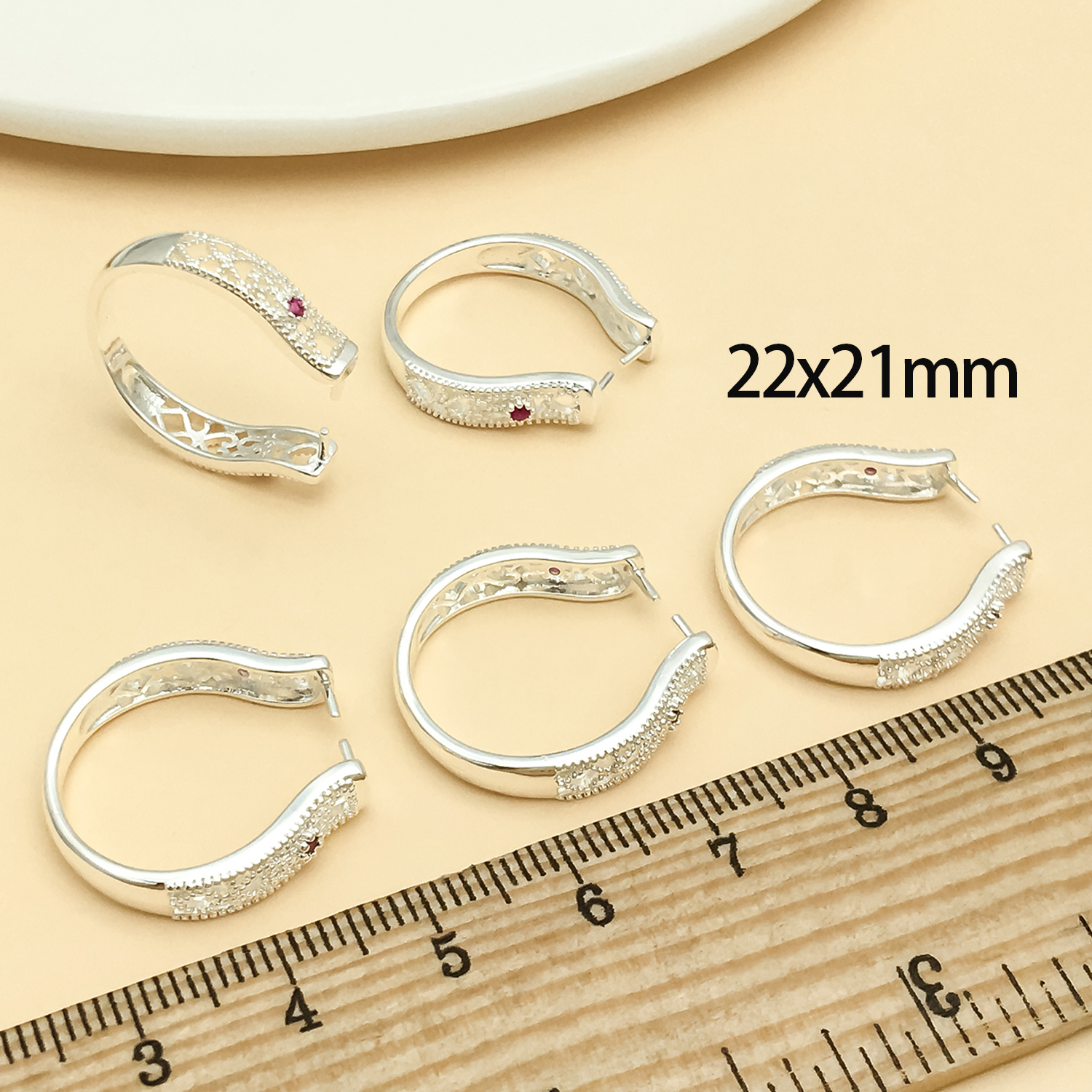 5pcs 18k gold-plated copper th - Gold Plated Ring recensione e prezzo