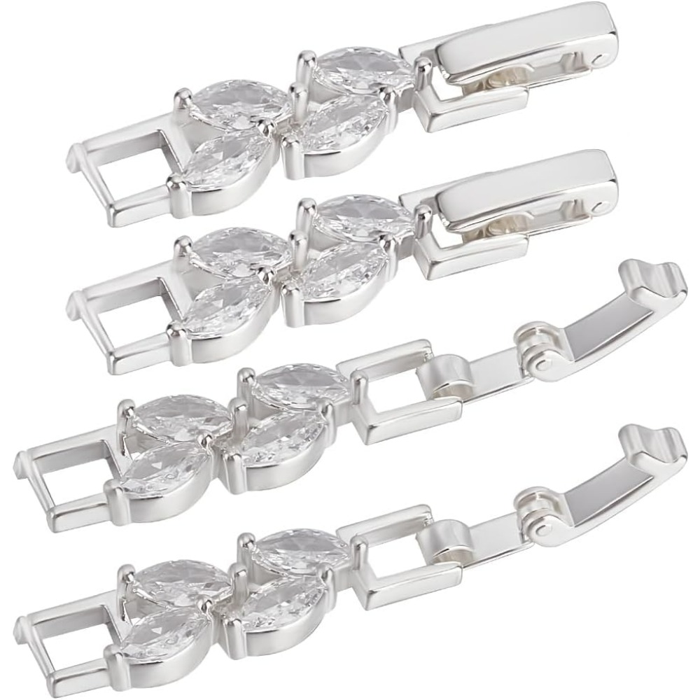 1 Box 6Pcs Bracelet Extender C - Jewelry Watches Silver recensione e prezzo