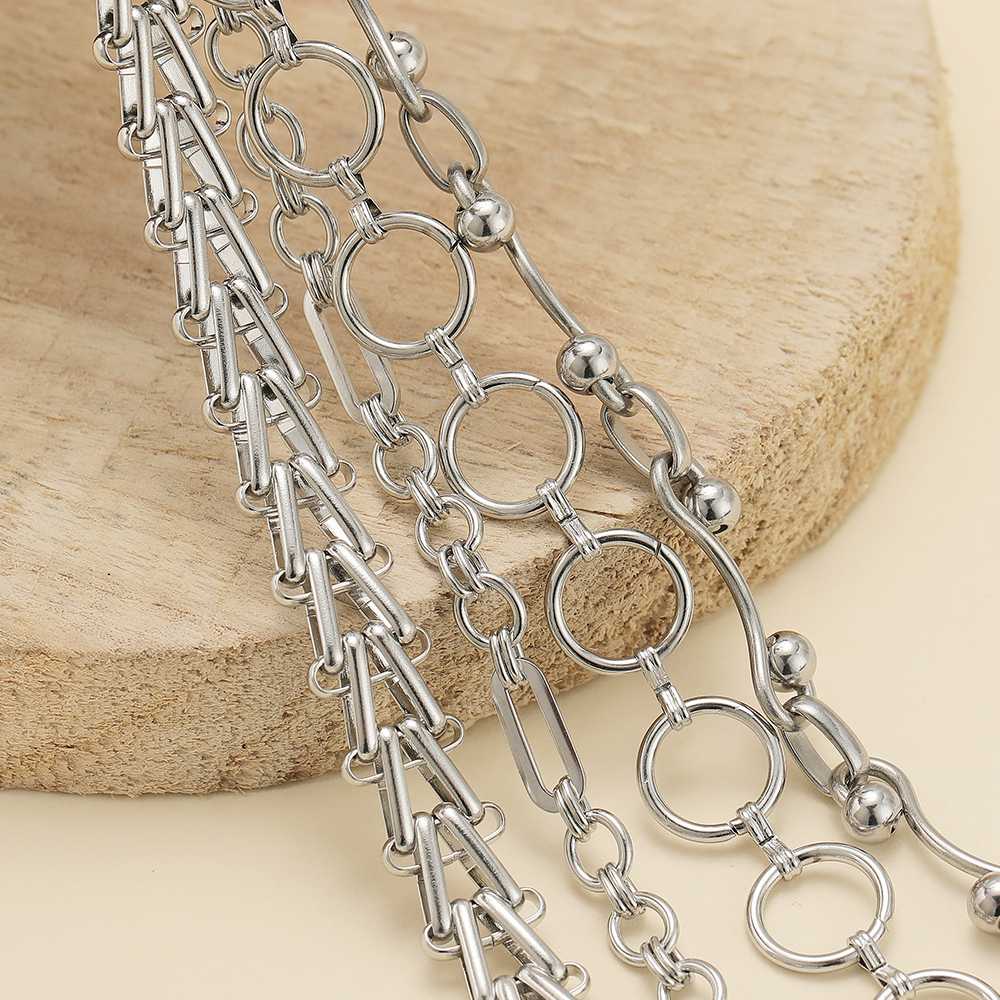 1 Meter Stainless Steel Heavy  - Hip Hop Chain Necklace recensione e prezzo