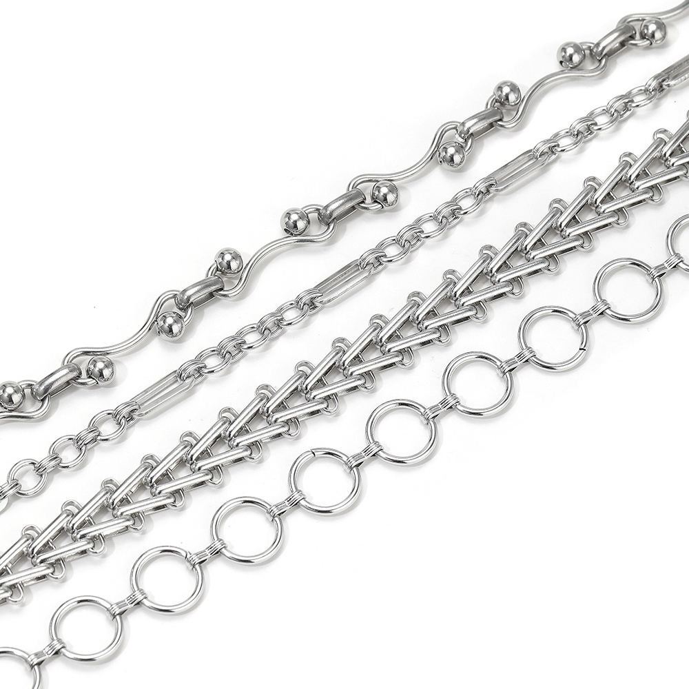 1 Meter Stainless Steel Heavy  - Hip Hop Chain Necklace recensione e prezzo