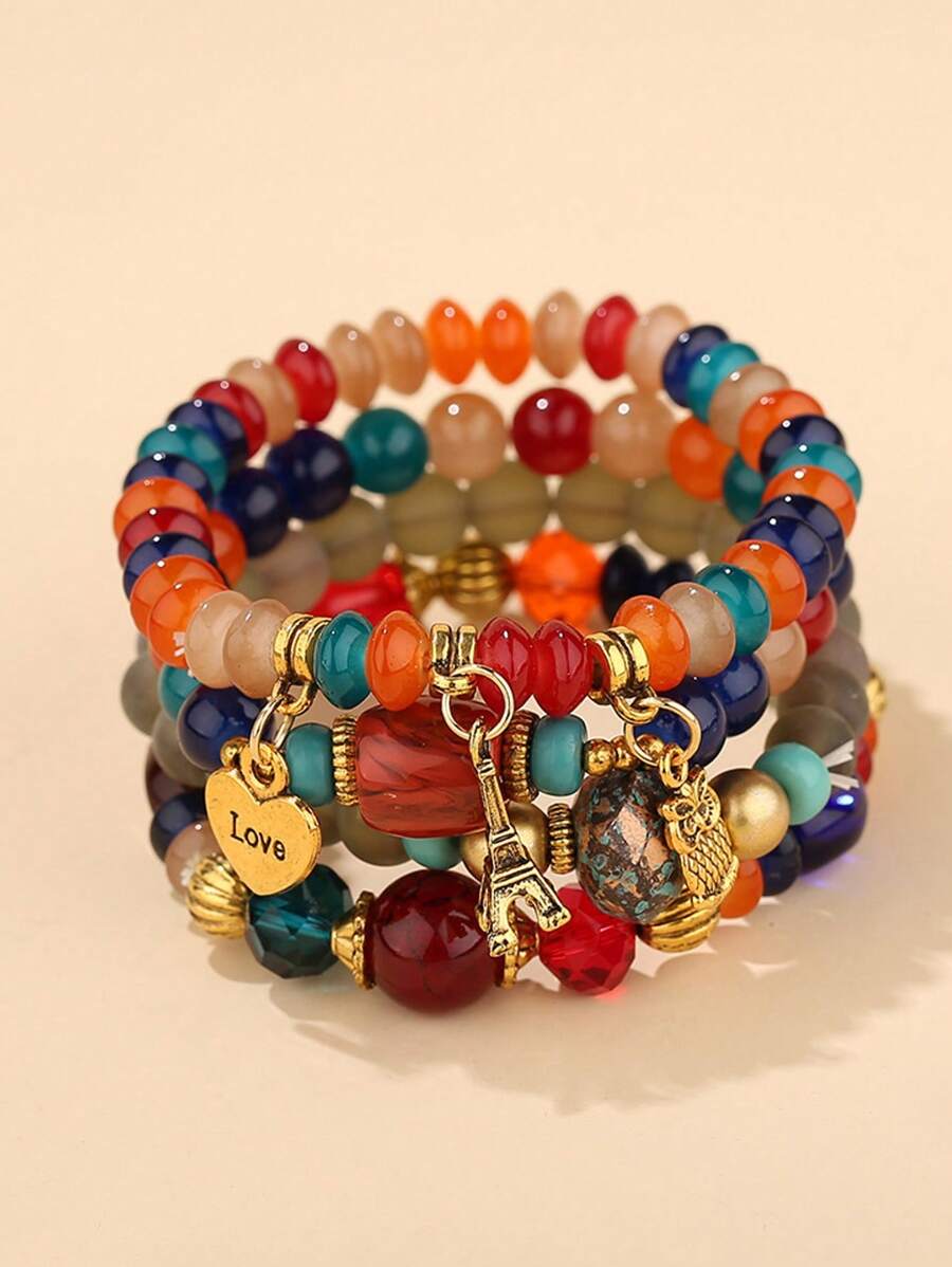 1 Set Of 4pcs Boho Style Decor - Jewelry & Watches Ltd recensione e prezzo