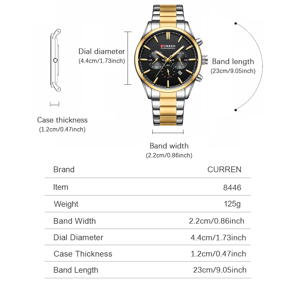 CURREN Casual Quartz Chrono Sp - Jewellery Watch recensione e prezzo