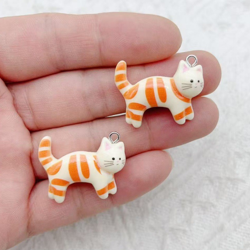 10pcs resin cartoon cat animal - Jewelry & Watches Ltd recensione e prezzo