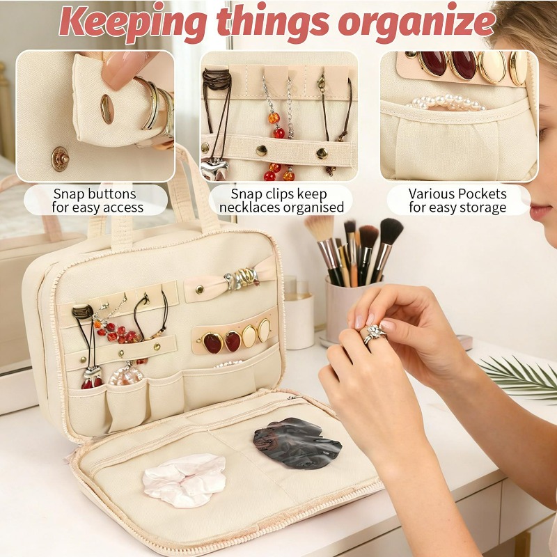 Travel Hanging Toiletry Bag Je - Jewelry & Watches Ltd recensione e prezzo