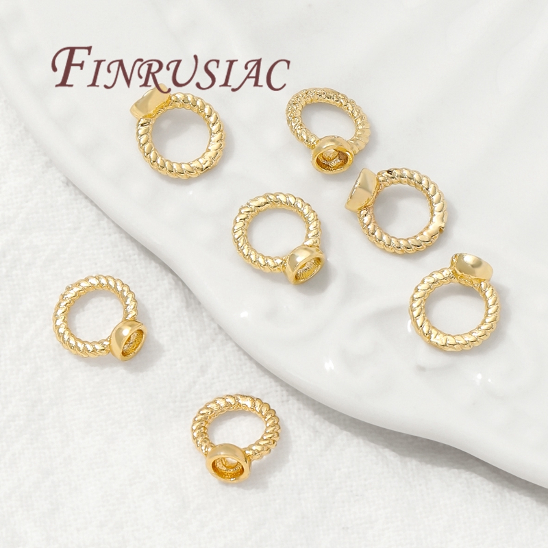 7.5mm End Connecting Ring 18K  - Gold Plated Ring recensione e prezzo