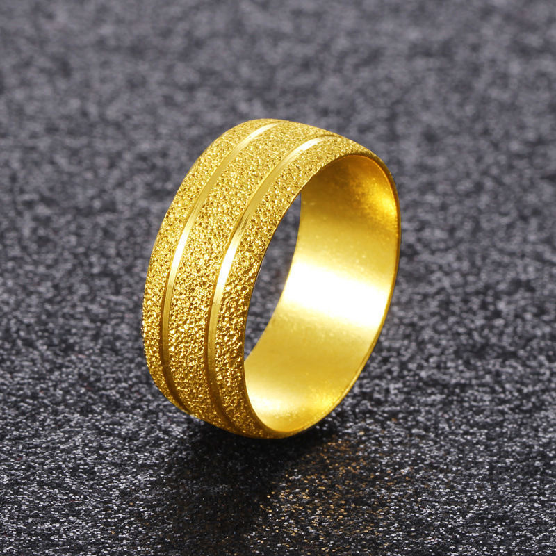 High Quality Korean Version Si - Gold Plated Ring recensione e prezzo