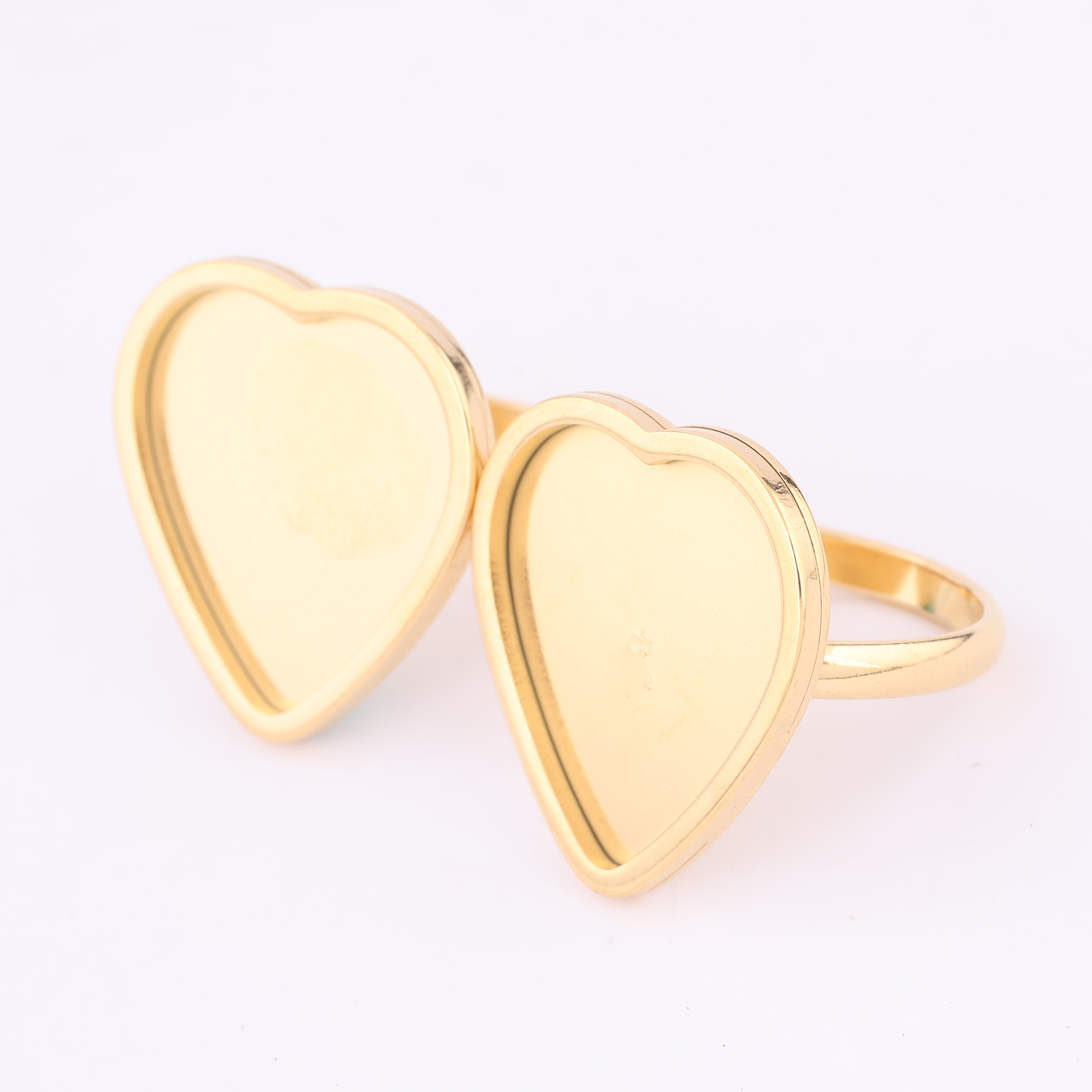 5pcs Stainless Steel Gold Plat - Gold Plated Ring recensione e prezzo