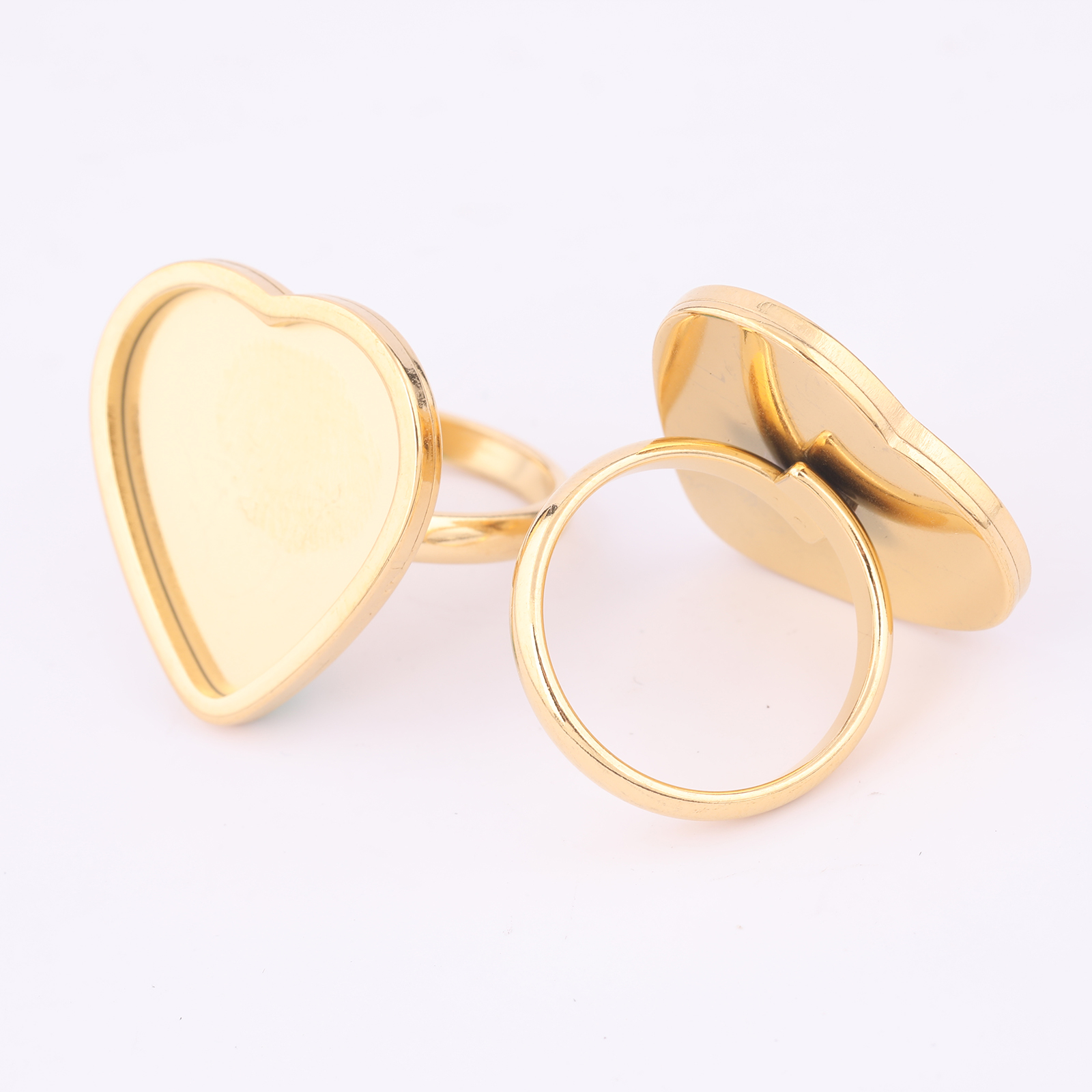 5pcs Stainless Steel Gold Plat - Gold Plated Ring recensione e prezzo