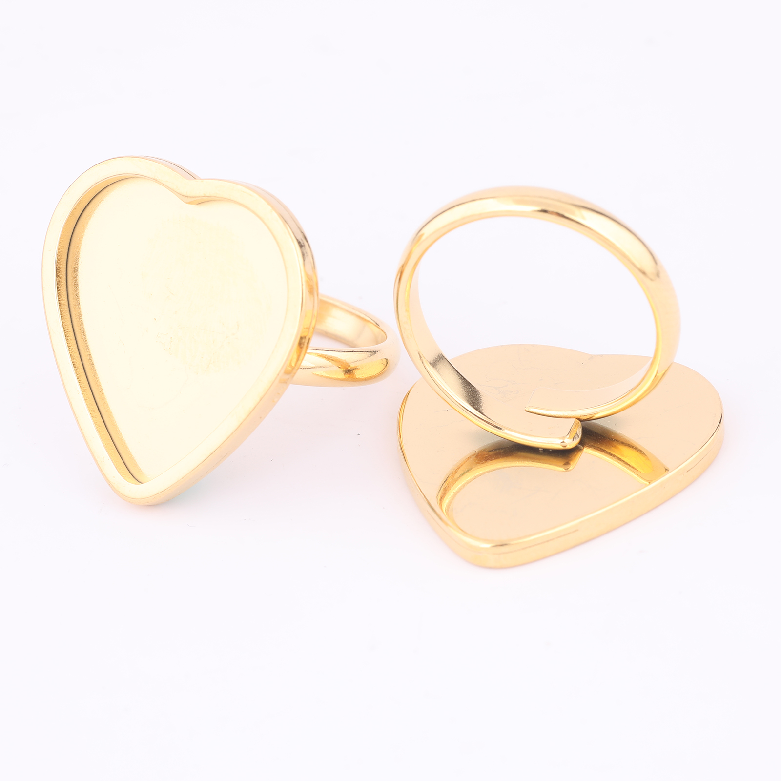 5pcs Stainless Steel Gold Plat - Gold Plated Ring recensione e prezzo