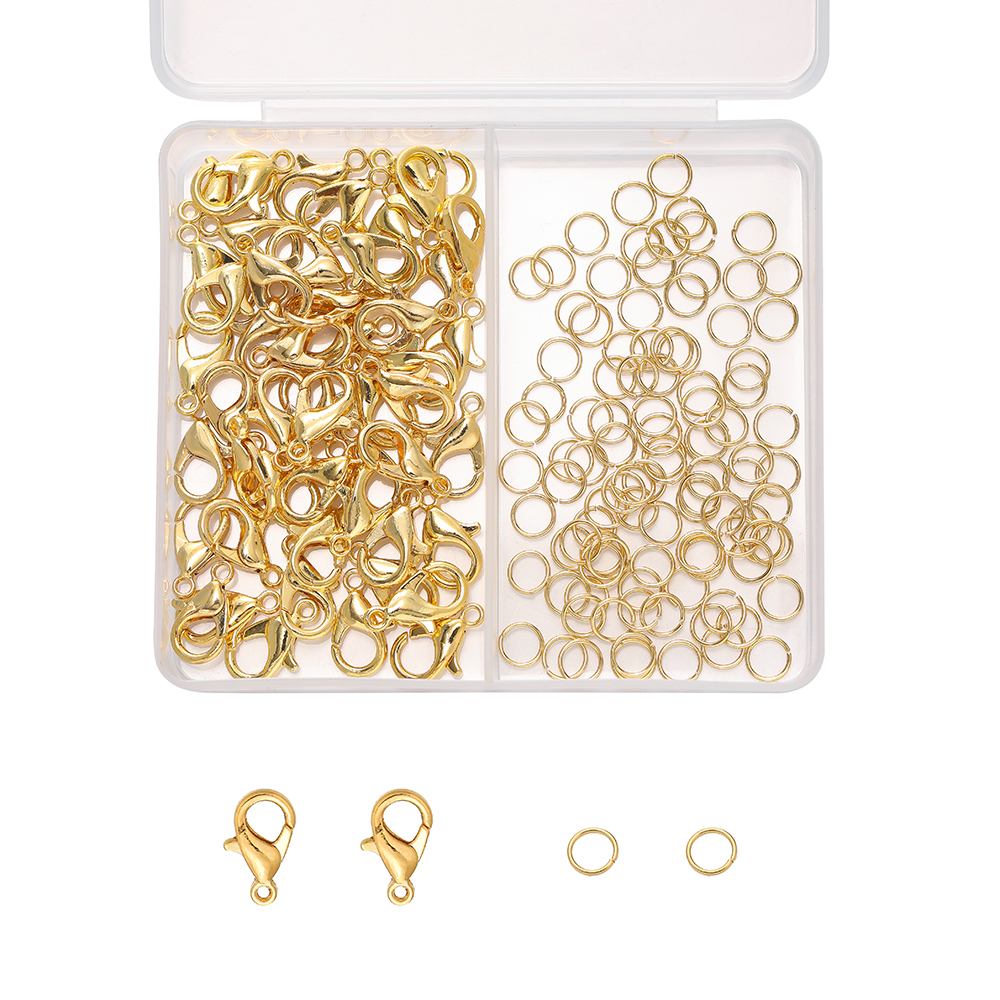 1Box/Lot 2-Grid 18K Gold Color - Gold Plated Ring recensione e prezzo