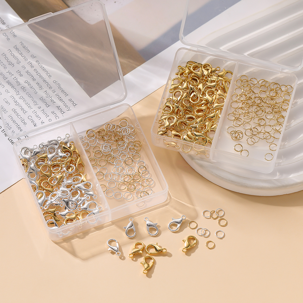 1Box/Lot 2-Grid 18K Gold Color - Gold Plated Ring recensione e prezzo