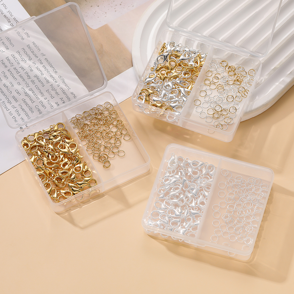 1Box/Lot 2-Grid 18K Gold Color - Gold Plated Ring recensione e prezzo