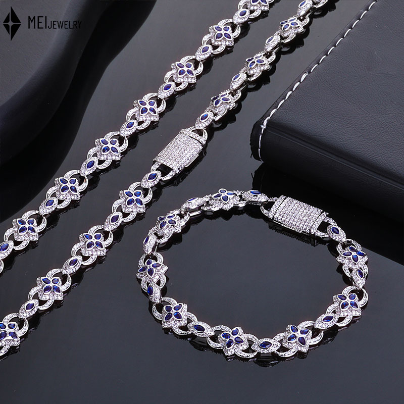 Hip hop Four Leaf Clover Neckl - Hip Hop Chain Necklace recensione e prezzo