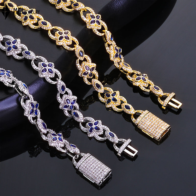 Hip hop Four Leaf Clover Neckl - Hip Hop Chain Necklace recensione e prezzo