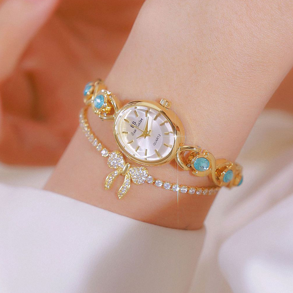 Blue Jewel Oval Bracelet Watch - Jewels In Quartz Watches recensione e prezzo