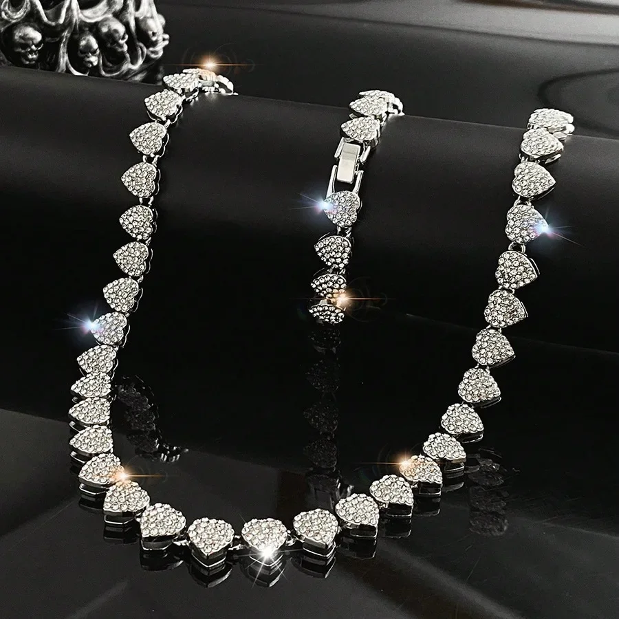 45CM New Hip Hop Tennis Chain  - Hip Hop Chain Necklace recensione e prezzo