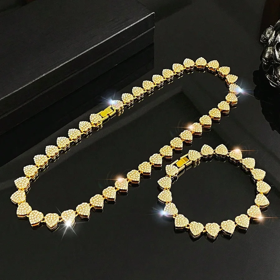 45CM New Hip Hop Tennis Chain  - Hip Hop Chain Necklace recensione e prezzo