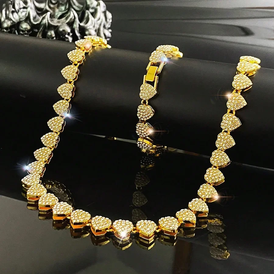 45CM New Hip Hop Tennis Chain  - Hip Hop Chain Necklace recensione e prezzo