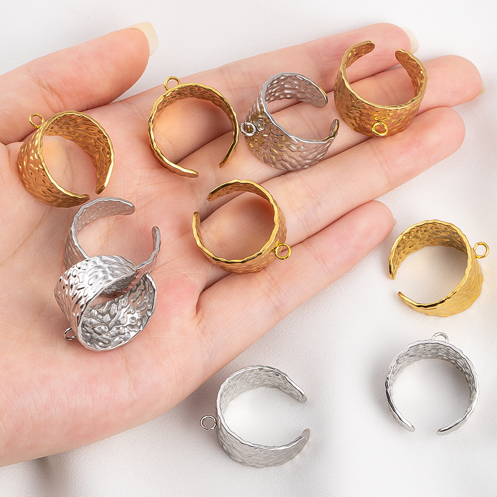 2pcs Stainless Steel 18K Gold  - Gold Plated Ring recensione e prezzo