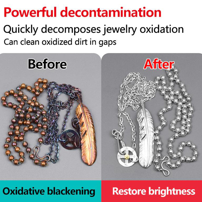1/2/3pcs Silver Cleaner Liquid - Jewelry Watches Silver recensione e prezzo