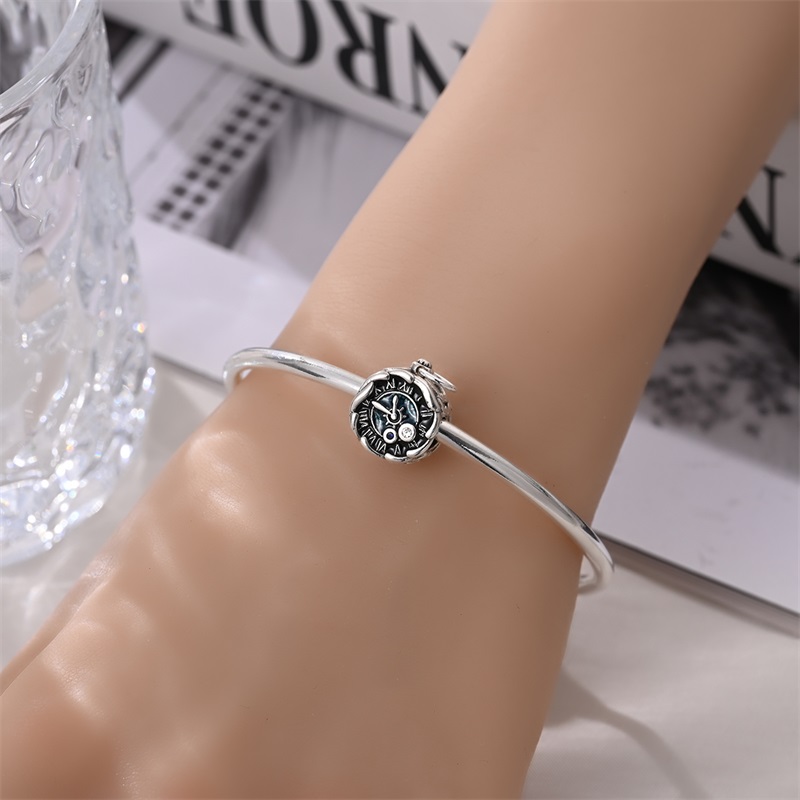 925 Sterling Silver Charms Bea - Jewelry Watches Silver recensione e prezzo