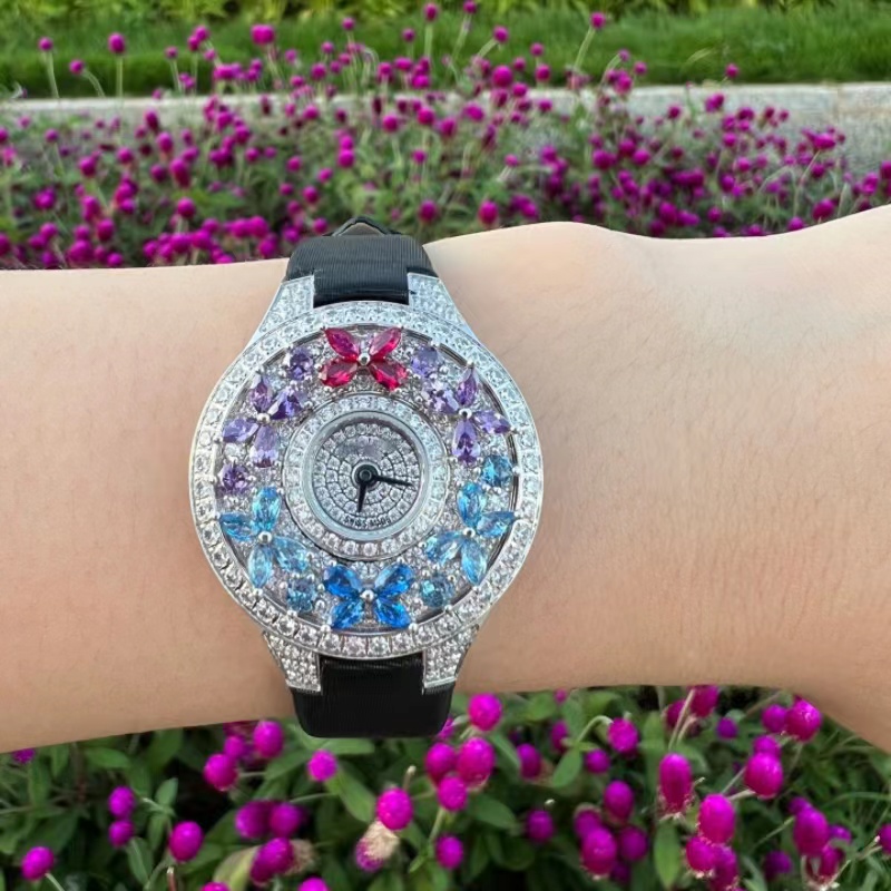 Luxury Colorful Women's Watch  - Jewels In Quartz Watches recensione e prezzo