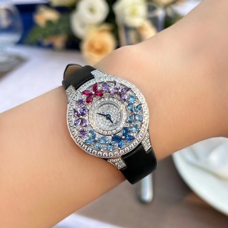 Luxury Colorful Women's Watch  - Jewels In Quartz Watches recensione e prezzo