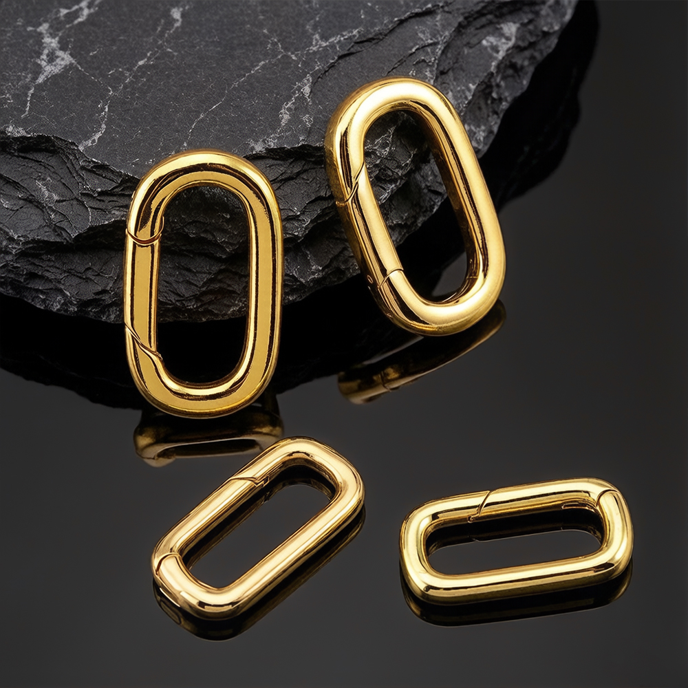 2pcs 18K Gold Plated Filled Ov - Gold Plated Ring recensione e prezzo