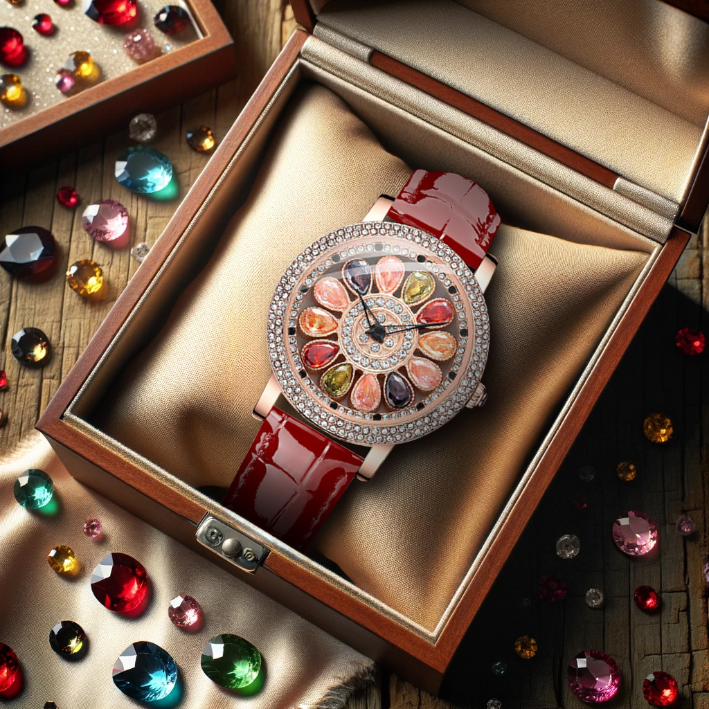 New Spinning Fresh and Beautif - Jewels In Quartz Watches recensione e prezzo