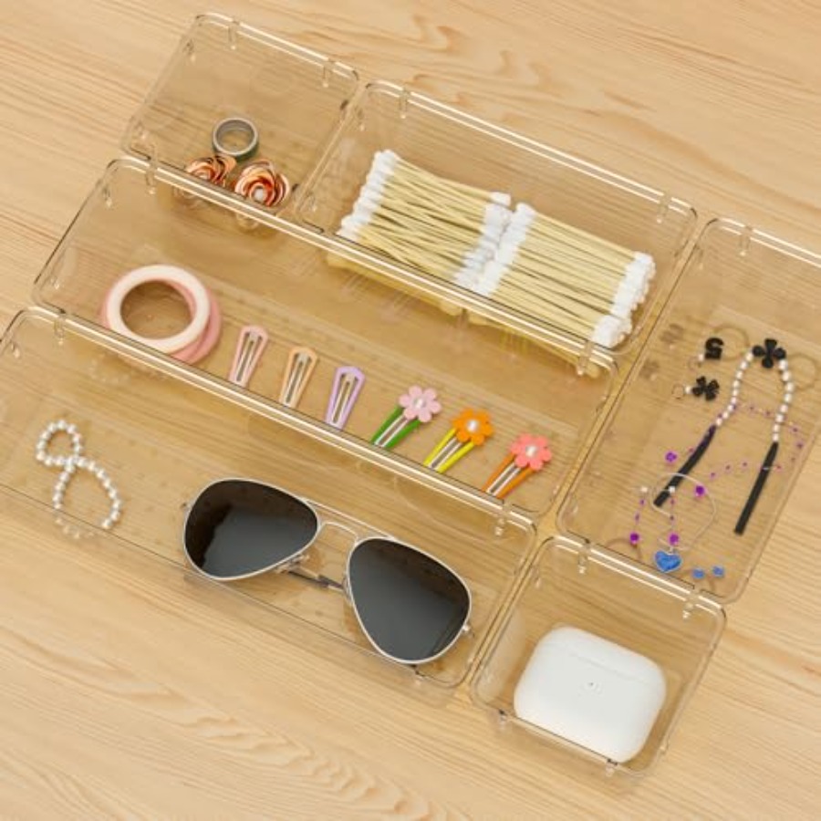 6 Pack Drawer Organizer Set, A - Jewelry & Watches Ltd recensione e prezzo