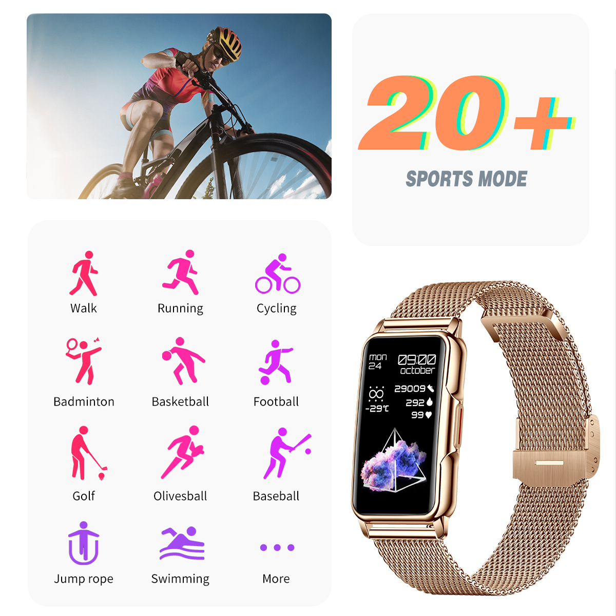LIGE Smart Watch Men Women Fit - Jewellery Watch recensione e prezzo