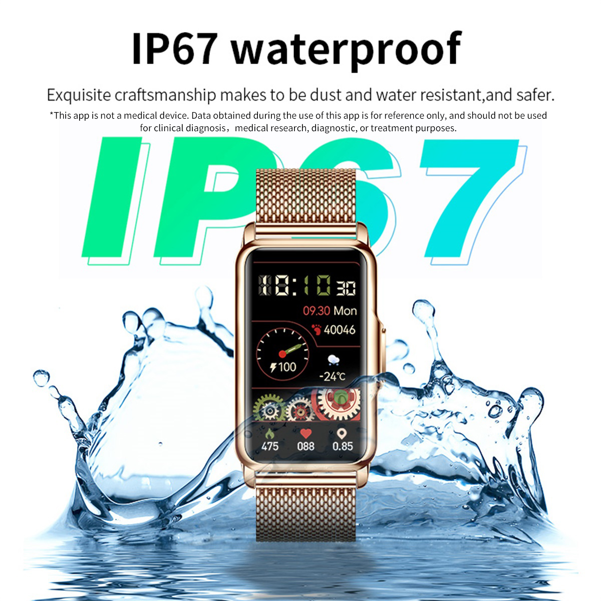 LIGE Smart Watch Men Women Fit - Jewellery Watch recensione e prezzo