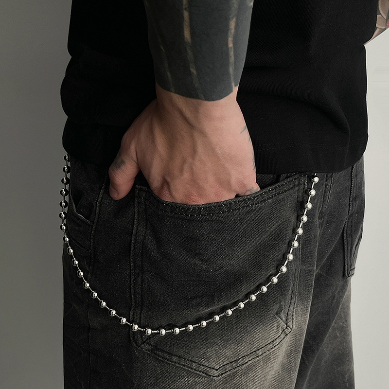 Punk Personalized Jeans Pants  - Hip Hop Chain Necklace recensione e prezzo
